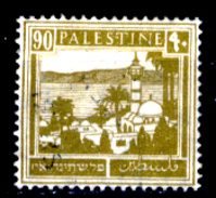 Palestina-0095 - 1927-45: Yvert & Tellier N. 76 (o) Used - Privo Di Difetti Occulti. - Palestina