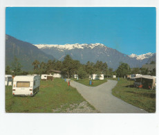 Isère - 38 - Bourg D'oisans Camping De La Cascade Caravane - Bourg-d'Oisans