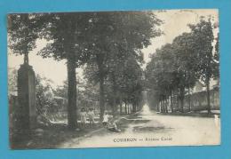 CPA - écrite - Avenue Corot COUBRON 93 - Other & Unclassified