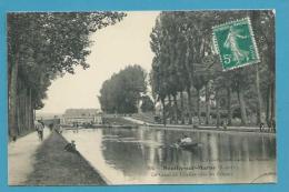 CPA 101 - Circulé - Le Canal De CHELLES Vers Les écluses NEUILLY-SUR-MARNE 93 - Neuilly Sur Marne