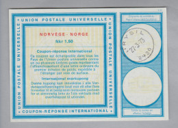 Norwegen Ganzsachen Coupon Réponse International 1973-03-27 Trysil 1.50 Nkr. - Postal Stationery