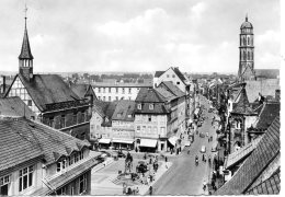 Gottingen. Blick Auf Rathaus Und Jacobikirche. - Göttingen