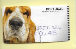 TIMBRES - STAMPS - PORTUGAL  - 2005 - ANIMAUX DOMESTIQUES - TIMBRE DISTRIBUTEUR OBLITÉRÉ - Oblitérés