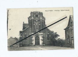 CPA Souple  -  Sin Le Noble - Faubourg - Eglise St Joseph - Sin Le Noble