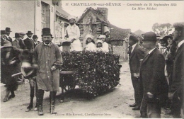 CPA MAULEON CHATILLON SUR SEVRE Cavalcade 1924 La Mère Michel - Mauleon