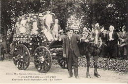 CPA MAULEON CHATILLON SUR SEVRE Cavalcade 1924 La Nature - Mauleon