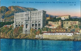 MONACO - Le Musée Océanographique  Et La Tete De Chien - Oceanographic Museum