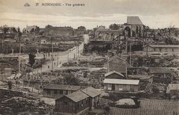 Mondidier (Montdidier) - Vue Générale Après Les Combats De 1918 - Carte CAP Non Circulée - Guerra 1914-18