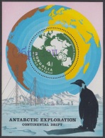 Specimen, Mongolia Sc1145 Antarctic Animals And Exploration, Penguin, Environment Protection, Manchot - Fauna Antártica