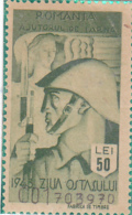 # 192  REVENUE STAMP, SOLDIER, 50 LEI, 1943, MNH**, ROMANIA - Fiscale Zegels