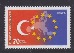 Turkey 2005 Negotiations EU 1v  ** Mnh (32285A) - Ungebraucht