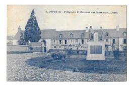 (10619-22) Loudéac - L'Hôpital Et Le Monument Aux Morts Pour La Patrie - Loudéac