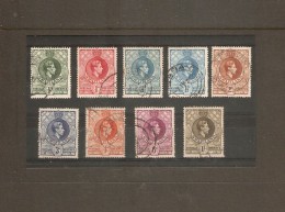 SWAZILAND 1938 - 1954 SET TO 1s SG 28a/35a PERF 13½ X 14 AND PERF 14 FINE USED  Cat £20+ - Swaziland (...-1967)