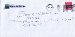 K8980 - Hong Kong (2011) Hong Kong (air Mail Letter To Czech Republic) - Cartas & Documentos