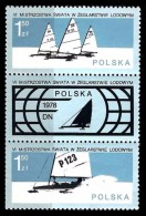 POLONIA 1978 - VELA SOBRE HIELO - YVERT Nº 2368-2369 - Sailing