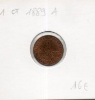 France. 1 Centime Ceres 1889 A - 1 Centime