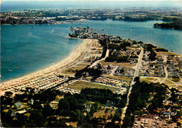 Vue Générale Sur La Plage Et Les Campings - Ile Tudy