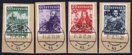Austria: Mi Nr 557 - 562 Gestempelt/used/obl. 1933 - Gebruikt