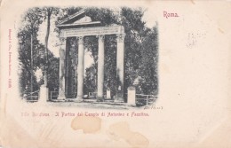 ITALIA - ROMA Villa Borghese, Il Parco Del Tempio Di Antonino E Faustina  -   Stengel & Co. - Parks & Gardens