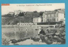 CPA  6 - Circulé - Plage Renecros Et Le Golf Hôtel BANDOL SUR MER  83 - Bandol