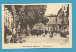 CPSM 4674 - Non Circulé - Place Caramy BRIGNOLES 83 - Brignoles