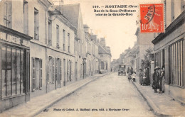 61-MORTAGNE- RUE LA SOUS PREFECTURE ( CÔTE DE LA GRANDE RUE ) - Mortagne Au Perche