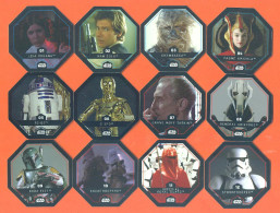 Lot De 12 Jetons Differents Star Wars Leclerc - Voir Port - Lot 37 - Star Wars