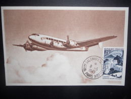 France , Carte De 1949 , 18e Salon De L Aeronautique - 1927-1959 Storia Postale