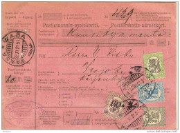 19351. Resguardo Envio Dinero WAASA (Finlandia)  1921. Envio Valores - Lettres & Documents