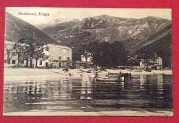 MOSCENICE DRAGA DALMAZIA CARTOLINA PER FIUME IN DATA 20/VIII/1913 - Dalmatie