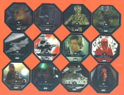 Lot De 12 Jetons Star Wars Leclerc Differents - Voir Port -  Lot 32 - Star Wars