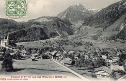 LUNGERN  -  UND DAS WYLERHORN -  Septembre 1907 - Lungern