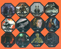 Lot De 12 Jetons Leclerc Differents - Voir Port - Lot 22 - Star Wars