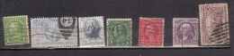 ETATS UNIS ° LOT DE 7 TIMBRES DIFFERENTS - Altri & Non Classificati