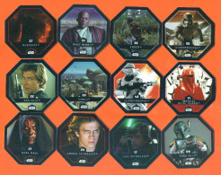 Lot De 12 Jetons Leclerc Differents - Voir Port - Lot 16 - Star Wars