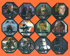 Lot De 12 Jetons Leclerc Differents - Voir Port - Lot 10 - Star Wars