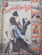 JUGOSLOVENSKA SPORTSKA REVIJA BROJ 9, 1939, KRALJEVINA JUGOSLAVIJA, NOGOMET, FOOTBALL - Libri