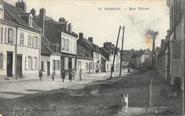 Moreuil (Somme) - Rue Thiers - Edition L. Caron - Carte Non Circulée - Moreuil