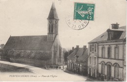 61 - PERVENCHERES -  Place De L'Eglise - Pervencheres