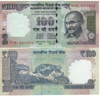 INDIA . New  JUST ISSUED   100  RUPEES  WITHOUT Features  For Blinds. 2016.  UNC - India