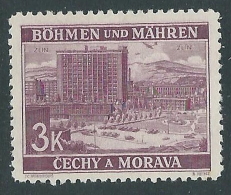 1939-42 OCCUPAZIONE TEDESCA BOEMIA MORAVIA SOGGETTI VARI 3 K MH * - CZ7 - Ongebruikt