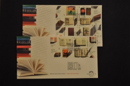 NETHERLANDS FDC 2016 NVPH E 739 AB YEAR OF THE BOOK BLANK BLANCO - FDC