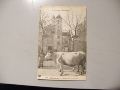 A396. CPA. 63. AIGUEPERSE. Maison Du XVIe Siècle.  Beau Plan Animé. écrite & Voyagée 1907 - Aigueperse