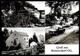6707 - Alte Foto Ansichtskarte - Gruß Aus Rennersdorf OL - PKW Wartburg - Gel DDR 1974 - Mattuscheck - Herrnhut