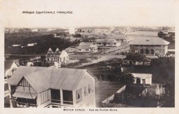 AFRIQUE ÉQUATORIALE FRANÇAISE - MOYEN CONGO - VUE De POINTE-NOIRE - CARTE VRAIE PHOTO / REAL PHOTO ~ 1930 (v-030) - Pointe-Noire