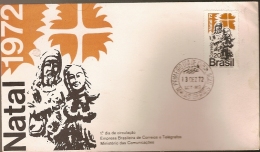 Brazil & FDC Christmas, Minas Gerais, 1972 (1013) - FDC