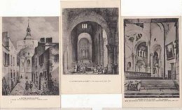 Dep 63 - Clermond Ferrand - 3 Cartes  De Notre Dame Du Port: Achat Immédiat - Vic Le Comte