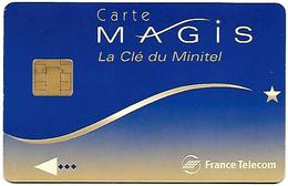 @+ Carte à Puce Magis - La Clé Du Minitel - France Telecom - Other & Unclassified