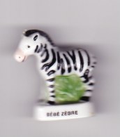 1 Fève Bébé Zebre - Animaux