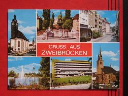 Zweibrücken - Mehrbildkarte "Gruss Aus Zweibrücken" - Zweibruecken